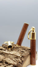 Load and play video in Gallery viewer, Mini Keychain Pen (Screw Cap) - Sapele
